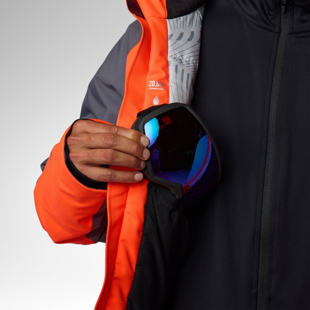 Geacă de schi Rossignol M HERO INSULATED SKI JACKET-NEON RED